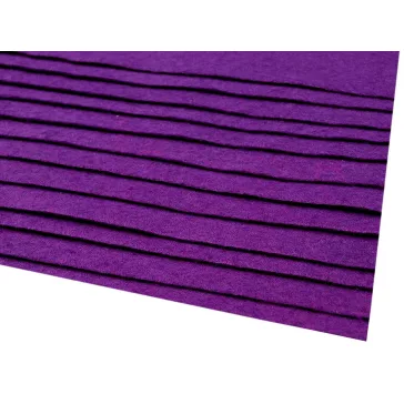   Dekoratív filc textilből / puha filc 20x30 cm - 10 (F55) lila (2 db-os csomagolás)