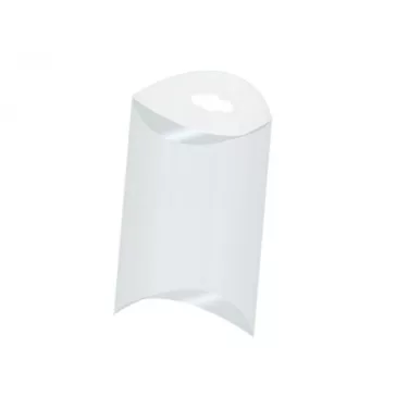   Műanyag doboz akasztható 9x15 cm - Transparent (500 db-os csomagolás)