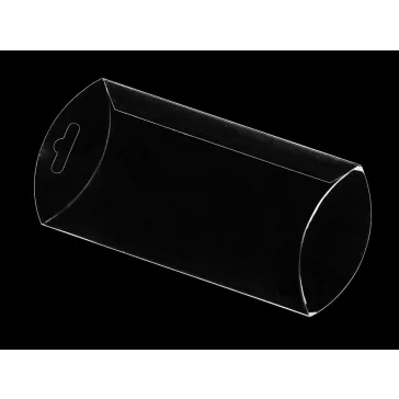  Műanyag doboz akasztható 9x15 cm - Transparent (5 db-os csomagolás)