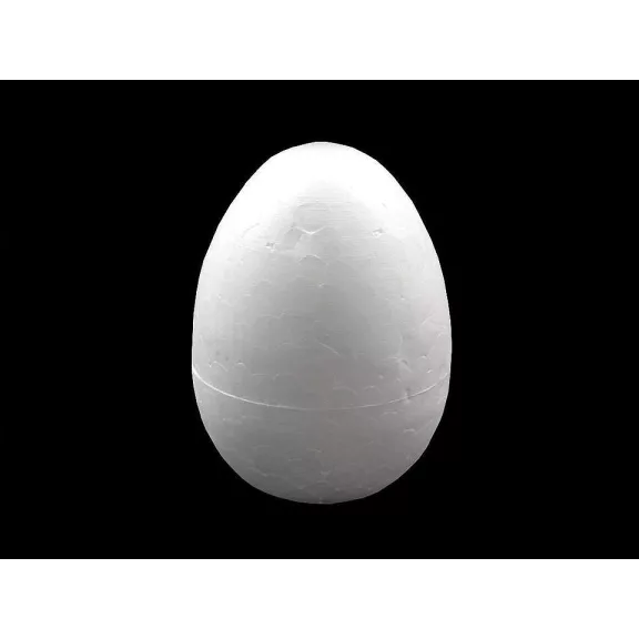 polisztirol tojás 4,7x6,8 mm - fehér (200 db-os csomagolás) polisztirol tojás 4,7x6,8 mm - fehér (200 db-os csomagolás)