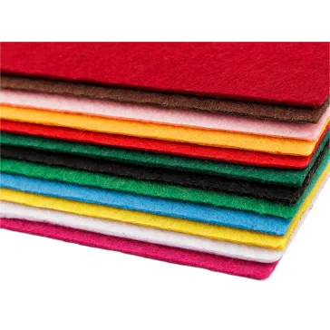 Filc anyag 20x30 cm - 2 mix (12 db-os csomagolás)