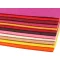 Filc anyag 20x30 cm - 3 mix (12 db-os csomagolás)