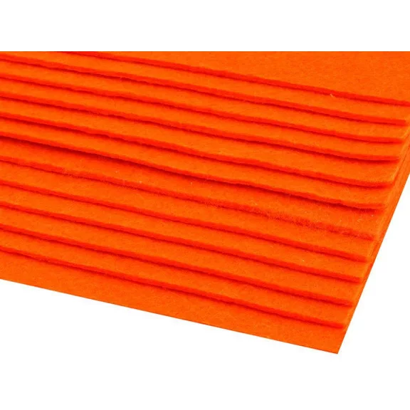 Filc anyag 20x30 cm - 2 (F59) narancssárga reflex (2 db-os csomagolás) Filc anyag 20x30 cm - 2 (F59) narancssárga reflex (2 db-os csomagolás)