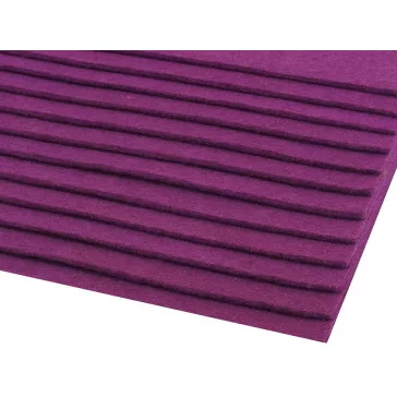   Filc anyag 20x30 cm - 4 (F55) vörös fukszia (2 db-os csomagolás)