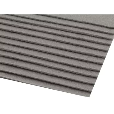   Filc anyag 20x30 cm - 19 (F78) szürke (12 db-os csomagolás)