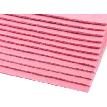   Filc anyag 20x30 cm - 22 (F09) középrózsaszín (12 db-os csomagolás)