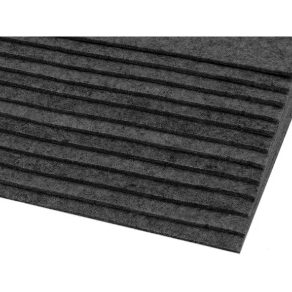 Filc anyag 20x30 cm - 23 (F93) szürke (2 db-os csomagolás) Filc anyag 20x30 cm - 23 (F93) szürke (2 db-os csomagolás)