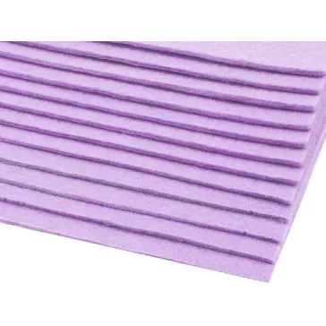 Filc anyag 20x30 cm - 27 (F52) lila (12 db-os csomagolás)