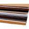 Filc anyag 20x30 cm - 6 mix természet (12 db-os csomagolás)