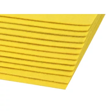   Filc anyag 20x30 cm - 2 (F37) sárga nárcsisz (2 db-os csomagolás)