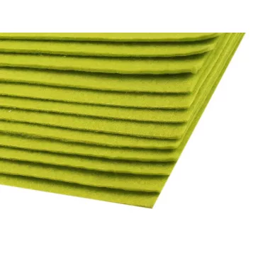   Filc anyag 20x30 cm - 3 (F18) zöld alma (2 db-os csomagolás)