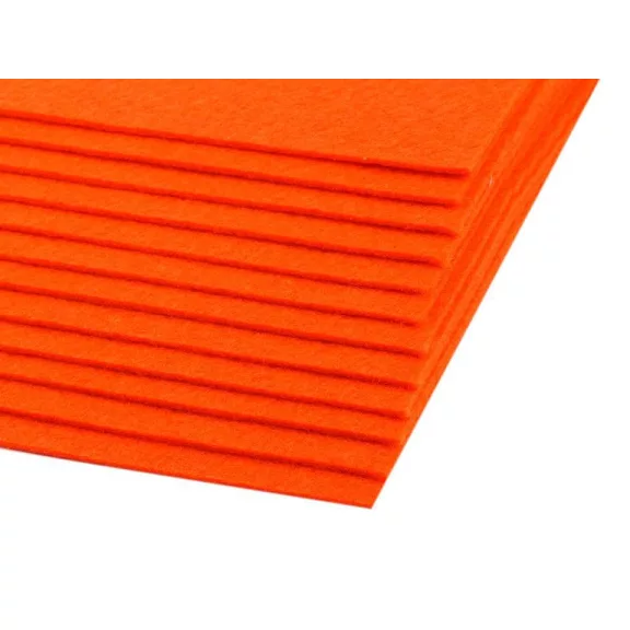Filc anyag 20x30 cm - 4 (F60) narancssárga reflex (48 db-os csomagolás) Filc anyag 20x30 cm - 4 (F60) narancssárga reflex (48 db-os csomagolás)