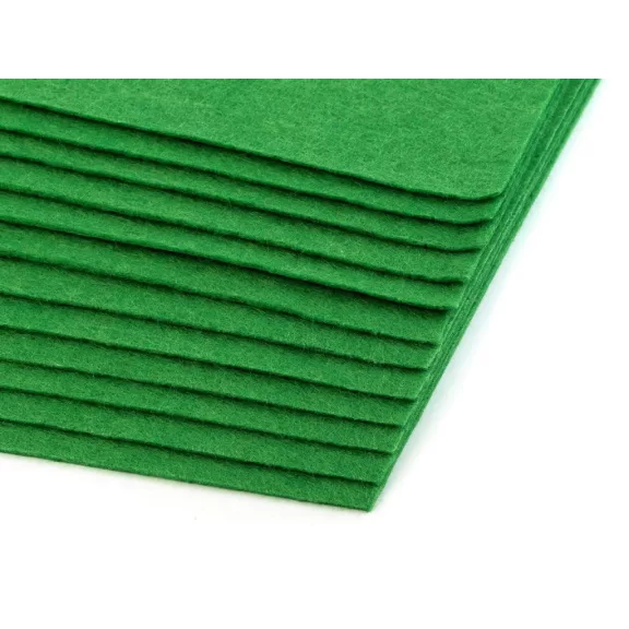 Filc anyag 20x30 cm - 21 (F26) zöld páfránya (12 db-os csomagolás) Filc anyag 20x30 cm - 21 (F26) zöld páfránya (12 db-os csomagolás)