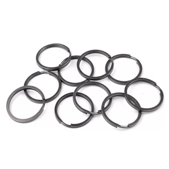 Fémkulcstartó karika Ø30 mm - 3 nikkel fekete (500 db-os csomagolás) Fémkulcstartó karika Ø30 mm - 3 nikkel fekete (500 db-os csomagolás)
