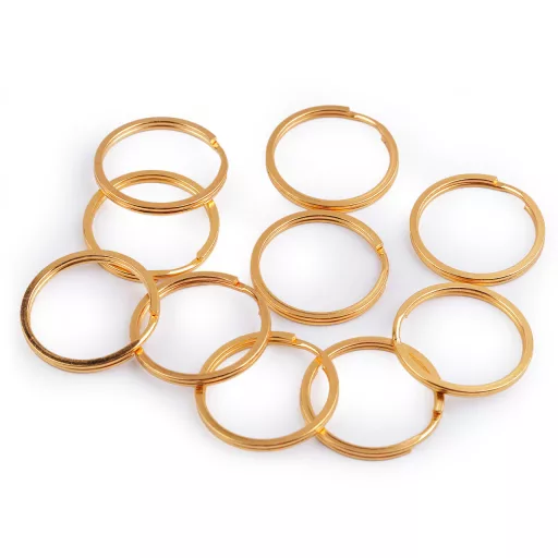 Fémkulcstartó karika Ø30 mm