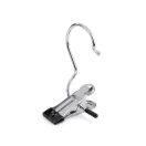 Fémhorog árura csipesszel - 1 ezüst (20 db-os csomagolás) Fémhorog árura csipesszel - 1 ezüst (20 db-os csomagolás)
