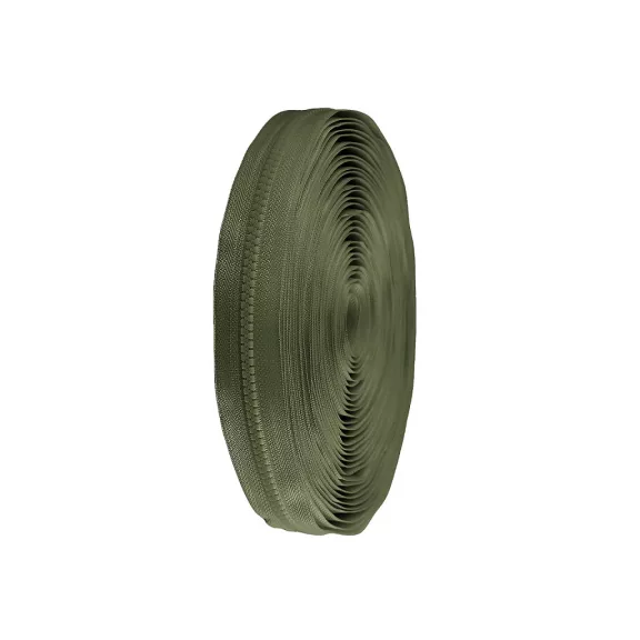 Csont cipzár No 5 folyóméter - 263 khaki (200 m-es csomagolás) Csont cipzár No 5 folyóméter - 263 khaki (200 m-es csomagolás)