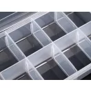 Műanyag rekeszes doboz13,5x20x4,6 cm - Transparent (1 db-os csomagolás) Műanyag rekeszes doboz13,5x20x4,6 cm - Transparent (1 db-os csomagolás)