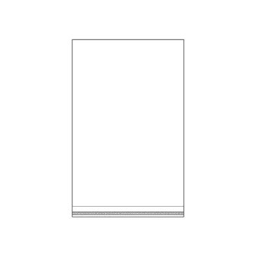   PP ragasztócsíkos celofán tasak jellegű BOPP tasak 22x35 cm - átlátszó (100 db-os csomagolás)