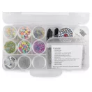 Gyöngyfűző készlet kezdőknek - 8 multicolor (1 szett)