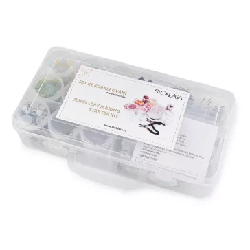 Gyöngyfűző készlet kezdőknek - 8 multicolor (2 szett)