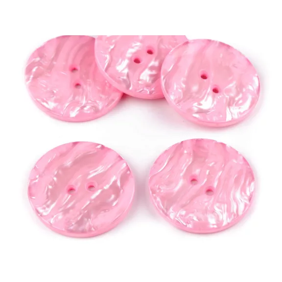 Gyöngyház gomb virág 60" (38,1mm) - 15 pink gyöngyház (20 db-os csomagolás) Gyöngyház gomb virág 60" (38,1mm) - 15 pink gyöngyház (20 db-os csomagolás)