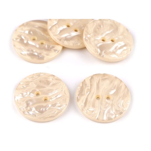 Gyöngyház gomb virág 60" (38,1mm)