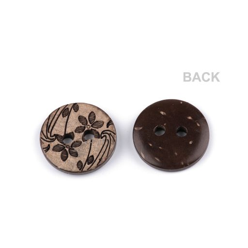 Kókusz alakú gomb mérete 24"