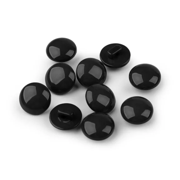 Gomb mérete 12,5 mm pitykegomb - 9 fekete (10 db-os csomagolás) Gomb mérete 12,5 mm pitykegomb - 9 fekete (10 db-os csomagolás)