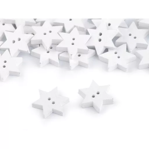 Dekor fa gomb csillag