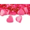 Gomb szív mérete 15,2 mm - 3 ruby (10 db-os csomagolás)