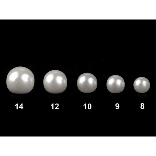 Felvarható gyöngy / gomb Ø12 mm