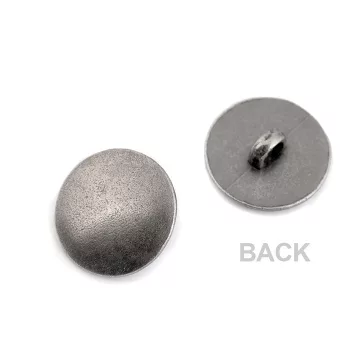   Fém gomb mérete 15; 19; és 20 mm-es - 1 (24") antik nikkel (100 db-os csomagolás)