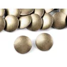 Fém gomb mérete 15; 19; és 20 mm-es - 1 (24") antik nikkel (100 db-os csomagolás) Fém gomb mérete 15; 19; és 20 mm-es - 1 (24") antik nikkel (100 db-os csomagolás)