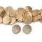 Fém gomb mérete 17,6 és 22,6 mm-es - 1 (28") világos arany (500 db-os csomagolás)