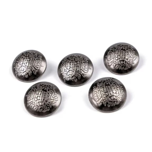 Fém gomb mérete 17,5; 20; 23 mm-es - 1 (36") antik nikkel (40 db-os csomagolás) Fém gomb mérete 17,5; 20; 23 mm-es - 1 (36") antik nikkel (40 db-os csomagolás)