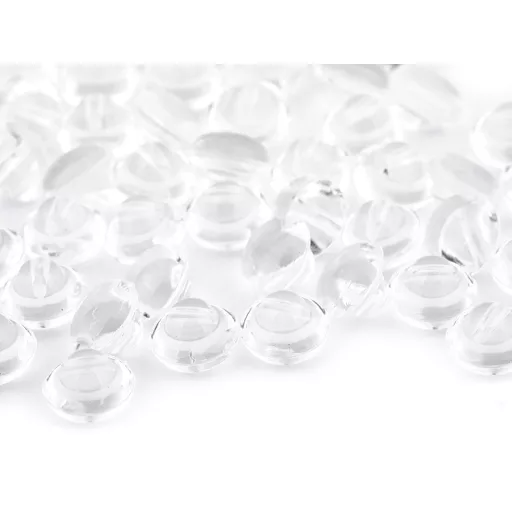 Átlátszó gomb mérete 10 mm pitykegomb