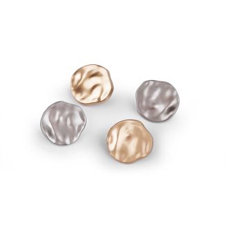 Fém gomb nyomott megjelenés, 34"