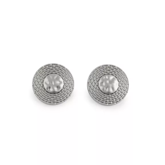 Dizájnos fém gomb 19,2 és 24 mm - 3 (30") nikkel (5 db-os csomagolás) Dizájnos fém gomb 19,2 és 24 mm - 3 (30") nikkel (5 db-os csomagolás)
