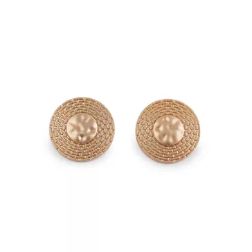   Dizájnos fém gomb 19,2 és 24 mm - 4 (30") arany (5 db-os csomagolás)