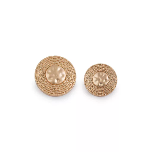 Dizájnos fém gomb 19,2 és 24 mm