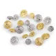 Gomb horgony tengeri 15,2 és 20,3 mm-es
