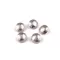 Fém gomb mérete 14,7; 19,6 és 24,6 mm-es - 1 (24") nikkel (20 db-os csomagolás)