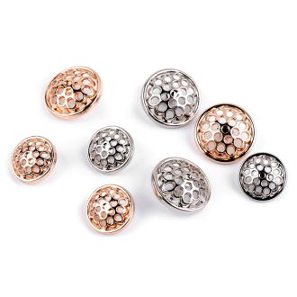 Fém gomb perforált 28"; 36"