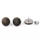 Farmergomb levehető állítható 20 mm 32" - 2 ósárgaréz fekete (100 db-os csomagolás) Farmergomb levehető állítható 20 mm 32" - 2 ósárgaréz fekete (100 db-os csomagolás)