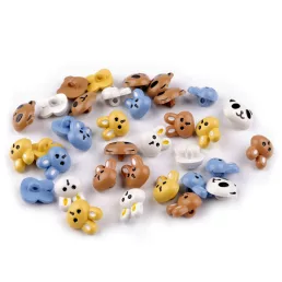 Gyerek gomb nyúl, medve, panda