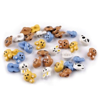 Gyerek gomb nyúl, medve, panda