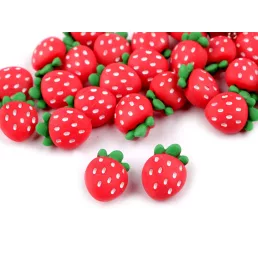 Gomb 3D szamóca mérete 34"