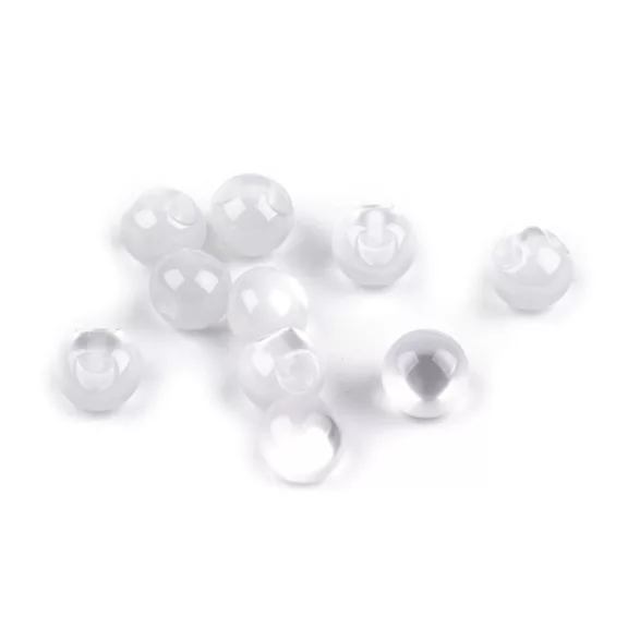 Varrható gyöngy / macskaszem gomb Ø10 mm pitykegomb - 1 tejfehér (10 db-os csomagolás) Varrható gyöngy / macskaszem gomb Ø10 mm pitykegomb - 1 tejfehér (10 db-os csomagolás)