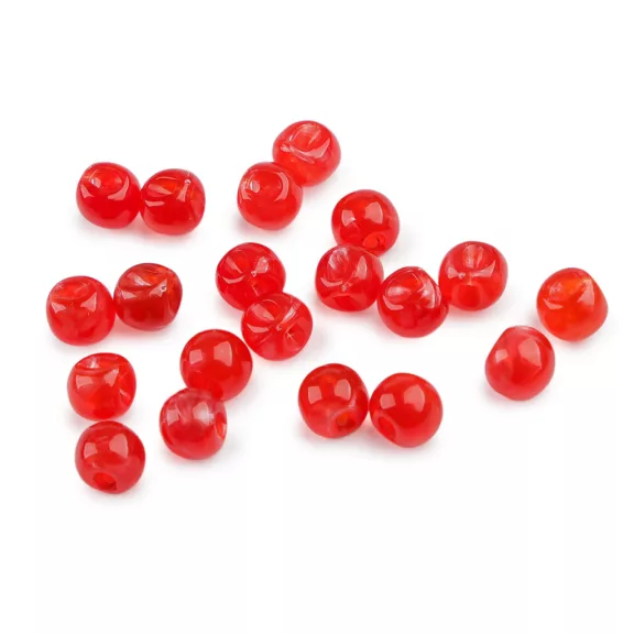 Varrható gyöngy / gomb Ø10 mm - 3 piros (200 db-os csomagolás) Varrható gyöngy / gomb Ø10 mm - 3 piros (200 db-os csomagolás)